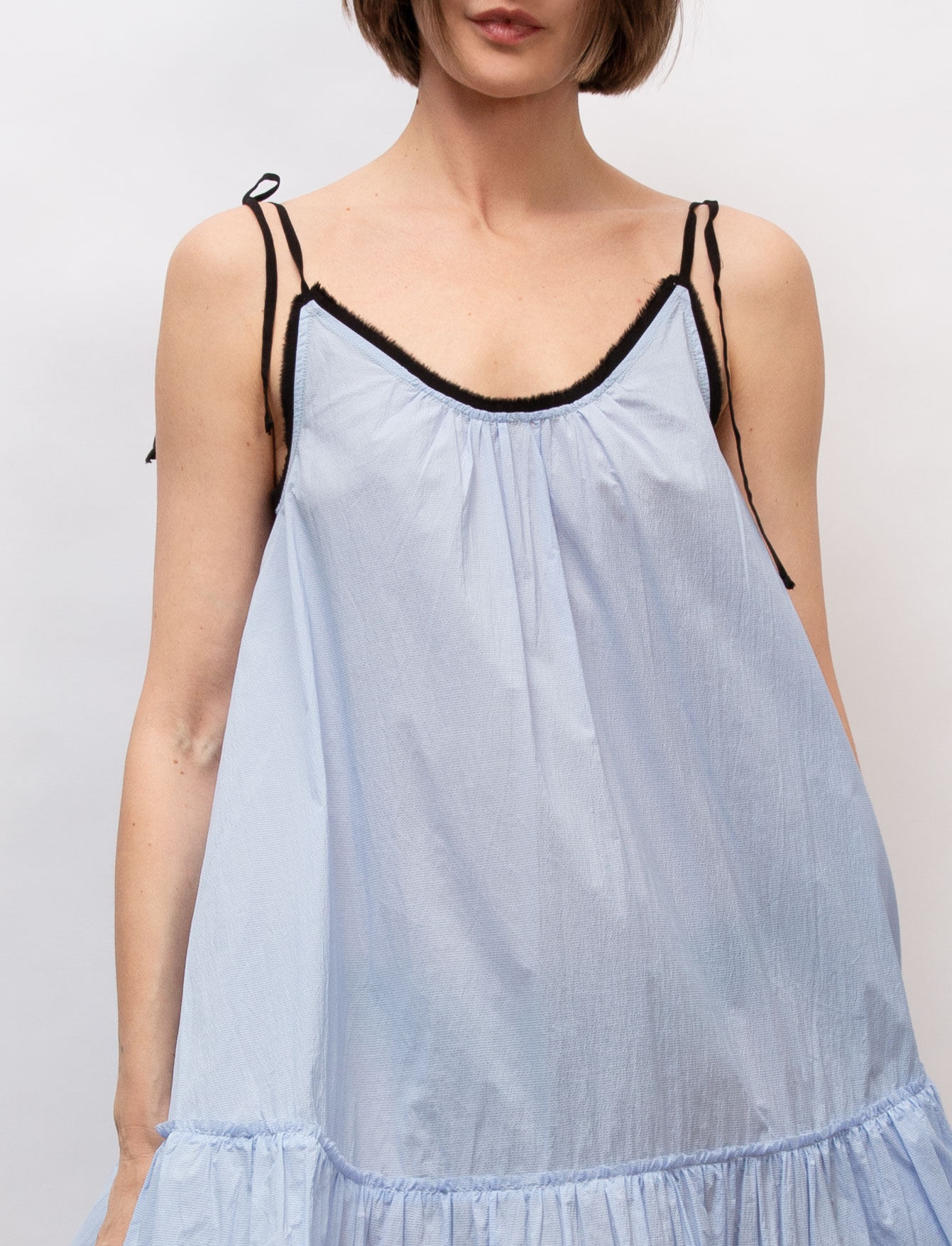Платье №89 Blue cotton