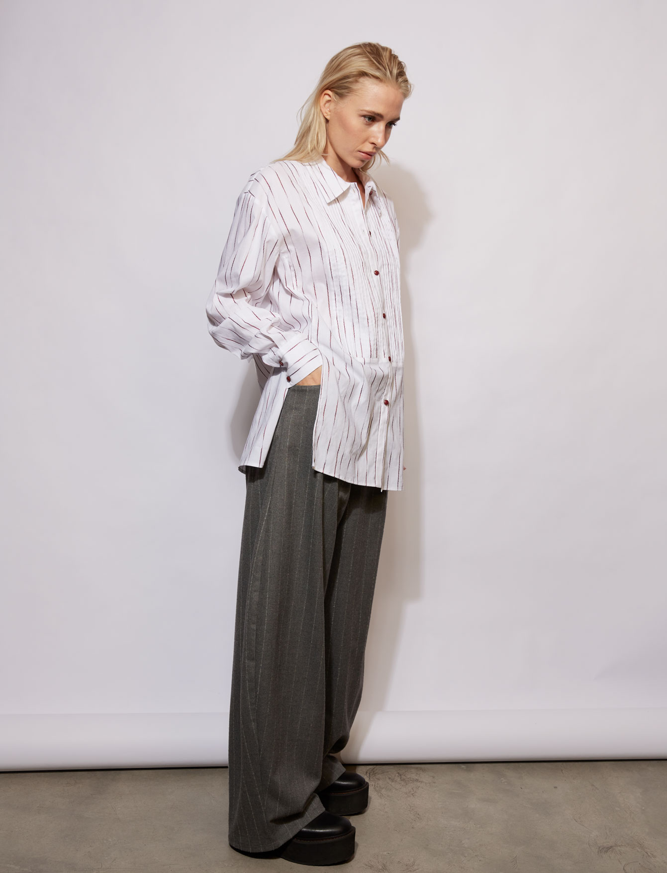 Рубашка №17 Berry Stripe