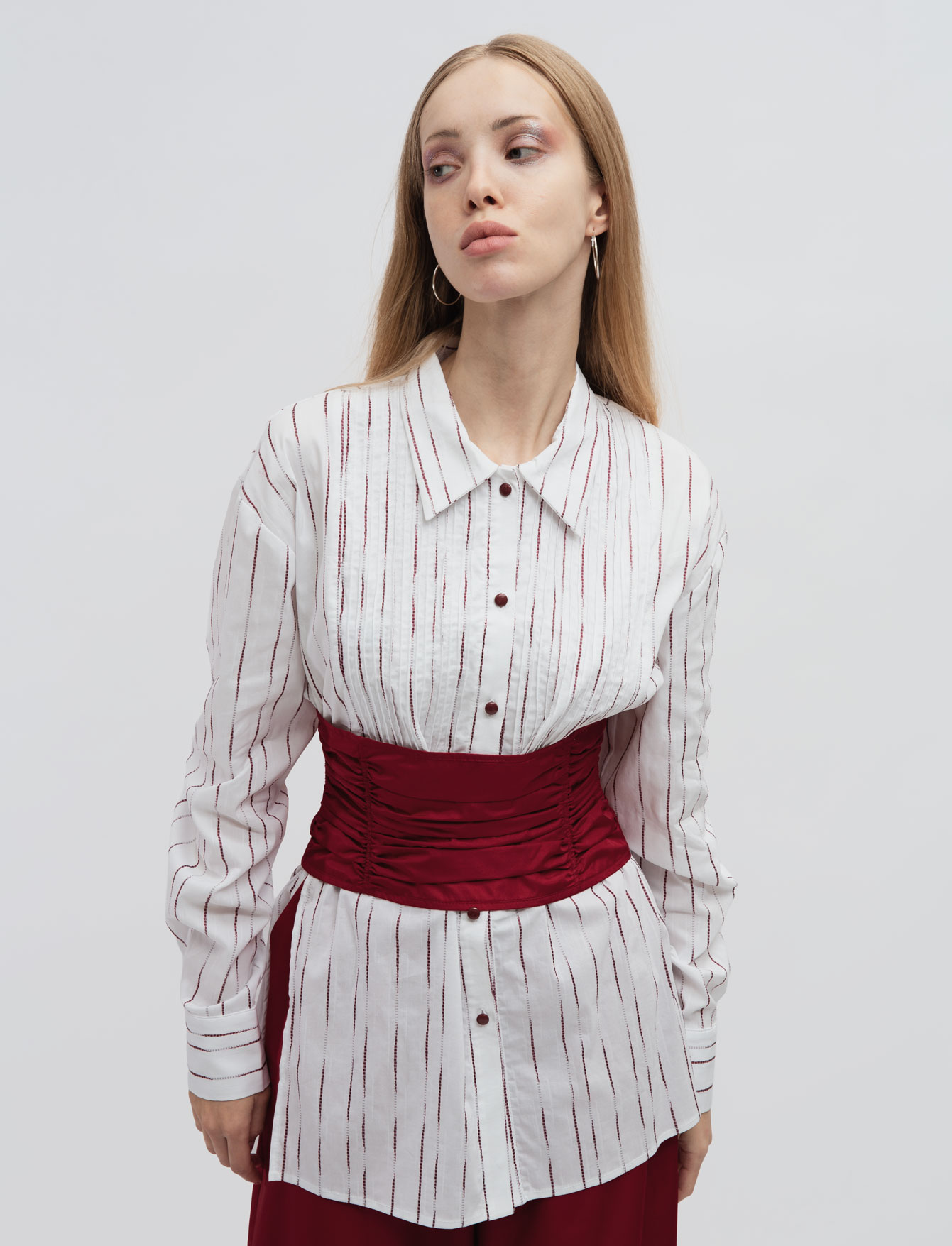 Рубашка №17 Berry Stripe