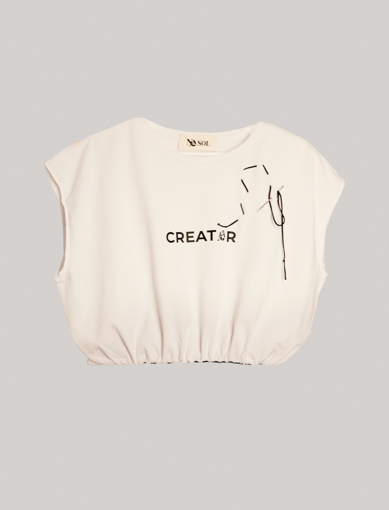 Футболка Автор ("W.Creator") молочная