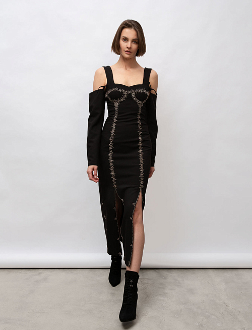 Платье №47 Black Stitch