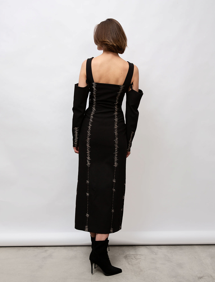 Платье №47 Black Stitch